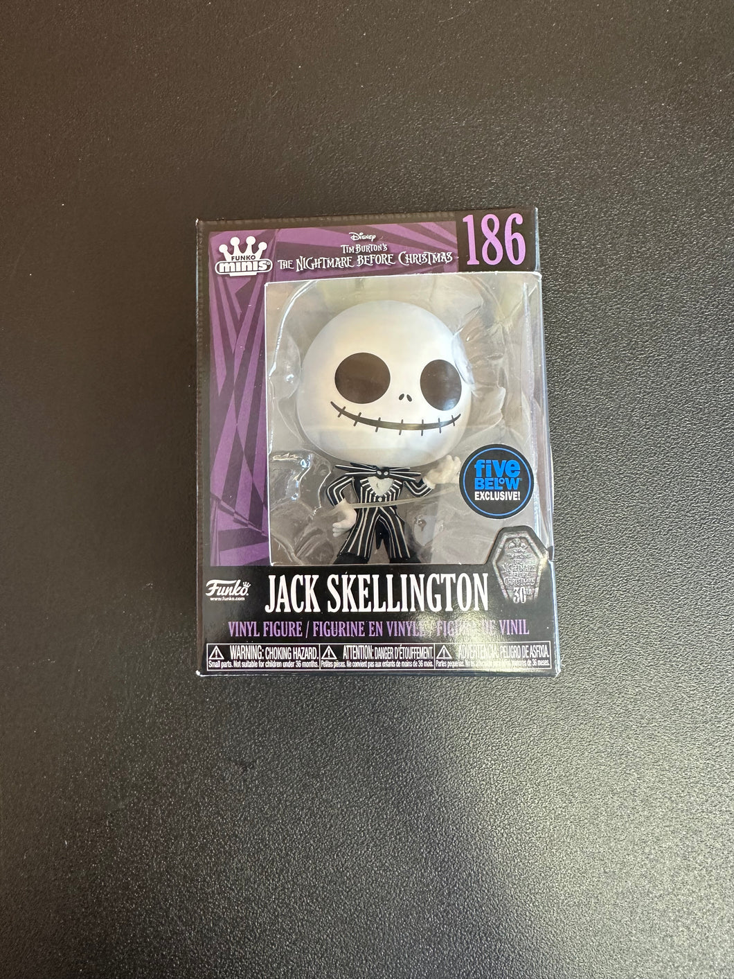 FUNKO MINIS NIGHTMARE BEFORE CHRISTMAS JACK SKELLINGTON FIVE BELOW