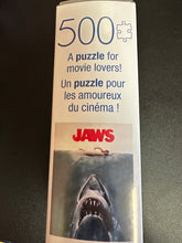 Load image into Gallery viewer, Cardinal Blockbuster Jaws Movie 500 Piece Puzzle
