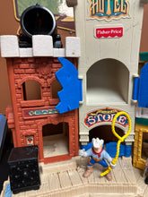Load image into Gallery viewer, Fisher-Price Western Playset with Figures Preowned
