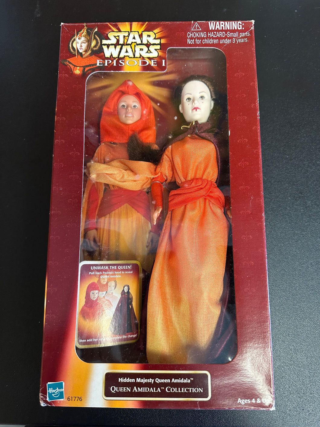 HASBRO STAR WARS EPISODE I HIDDEN MAJESTY QUEEN AMIDALA DOLL