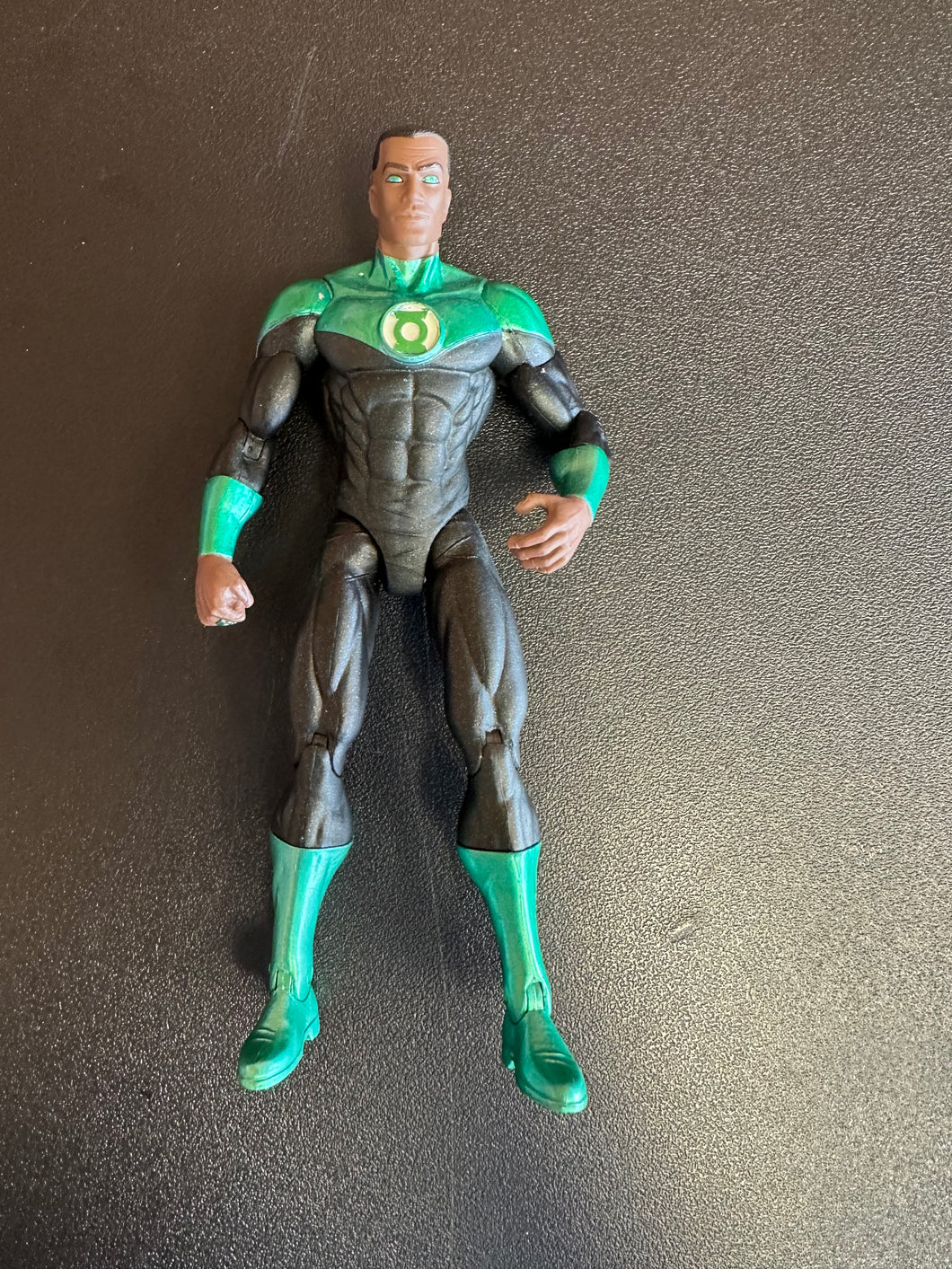 Justice League John Stewart Green Lantern 7” Loose Preowned Figure