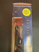 Load image into Gallery viewer, Playmates Collector Series Star Trek Commander Benjamin Sisko Figure Command Edition Box Damage
