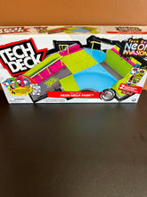 Load image into Gallery viewer, Tech Deck Neon Mega Park with 2 Finger Boards &amp; Trick Cards
