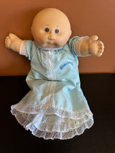 Load image into Gallery viewer, Cabbage Patch Kids CPK Newborn Blue Gown Preowned Doll
