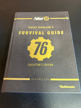 Load image into Gallery viewer, Fallout 76 Vault Dweller’s Survival Guide Collector’s Edition Hardcover Preowned
