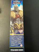 Load image into Gallery viewer, Marvel Thor Love and Thunder Titan Hero Series 12” Figure Box Damage

