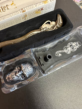 Load image into Gallery viewer, Harry Potter Mystery Wand Series Death Eater Snake Wand with Mini Mask and Stand
