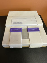 Load image into Gallery viewer, Super Nintendo Super NES Control Deck Console SNS-001 with Aftermarket Accessories Tested-Works Preowned
