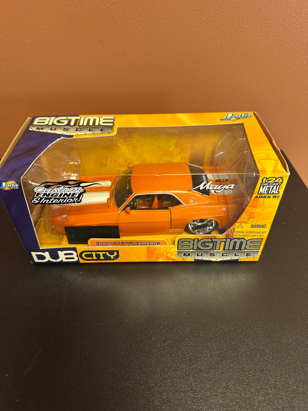 Jada Bigtime Muscle Dub City 1969 Chevy Camaro 1:24 Open Box