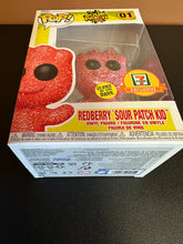 Load image into Gallery viewer, FUNKO POP REDBERRY SOUR PATCH KID GITD 711 EXCLUSIVE 01
