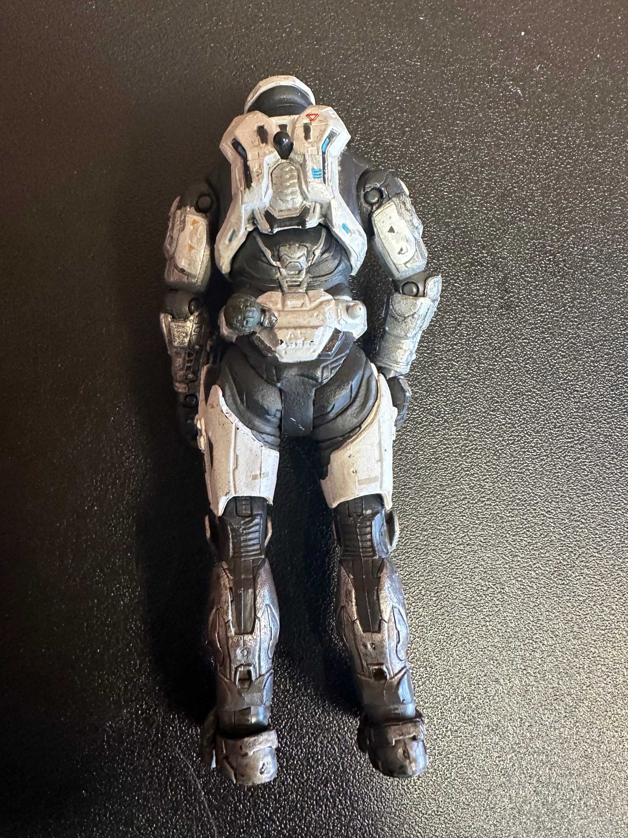 McFarlane Toys Halo Reach Spartan CQC Custom White Male Figure