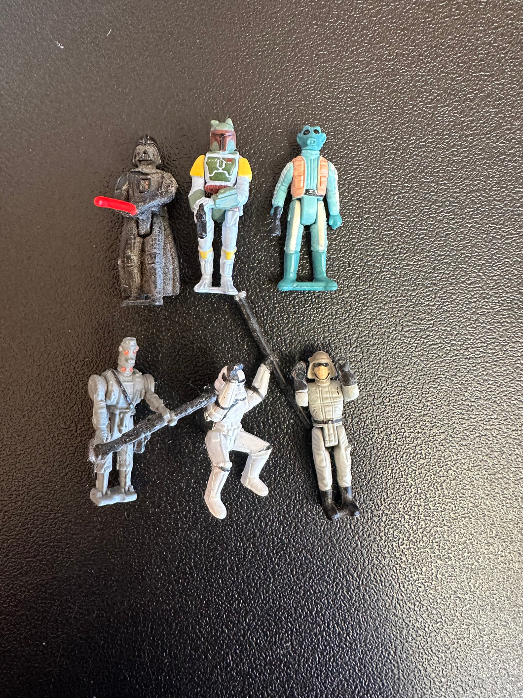 Micromachines Star Wars Lot of 6 Minifigures