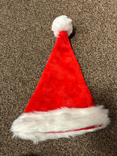 Load image into Gallery viewer, SANTA HAT DELUXE PLUSH CHILD SIZE
