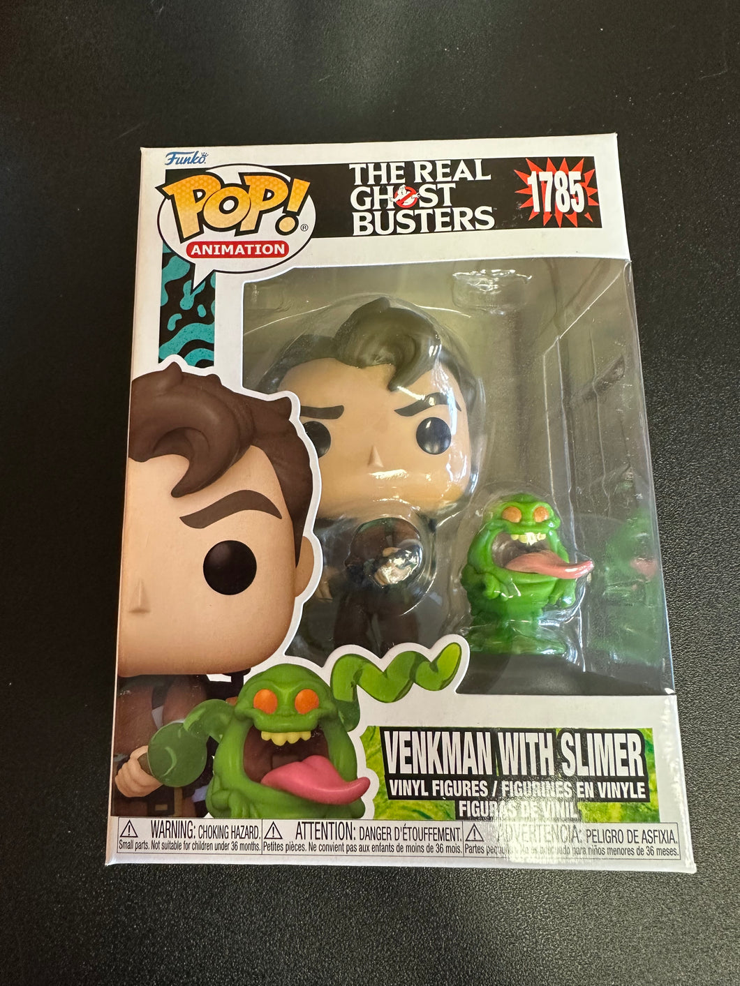 FUNKO POP THE REAL GHOSTBUSTERS VENKMAN WITH SLIMER 1785