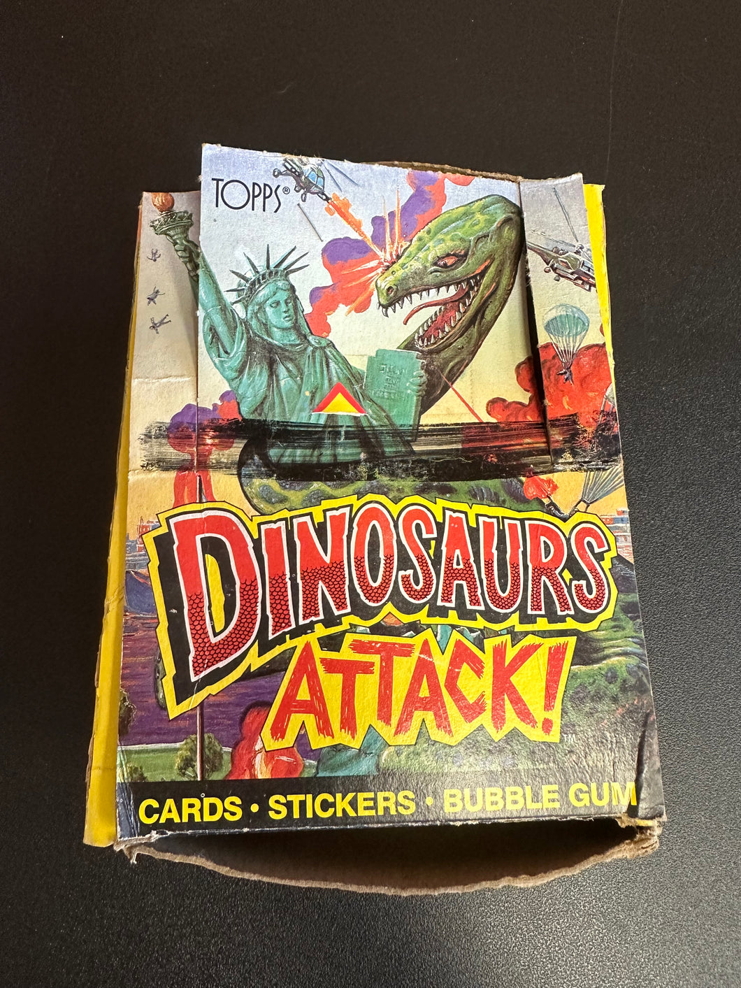 Topps Dinosaurs Attack! Card Box Only Used