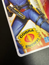 Load image into Gallery viewer, G.I. Joe Haslab 6” Cobra Commander Unpunched Card Damage
