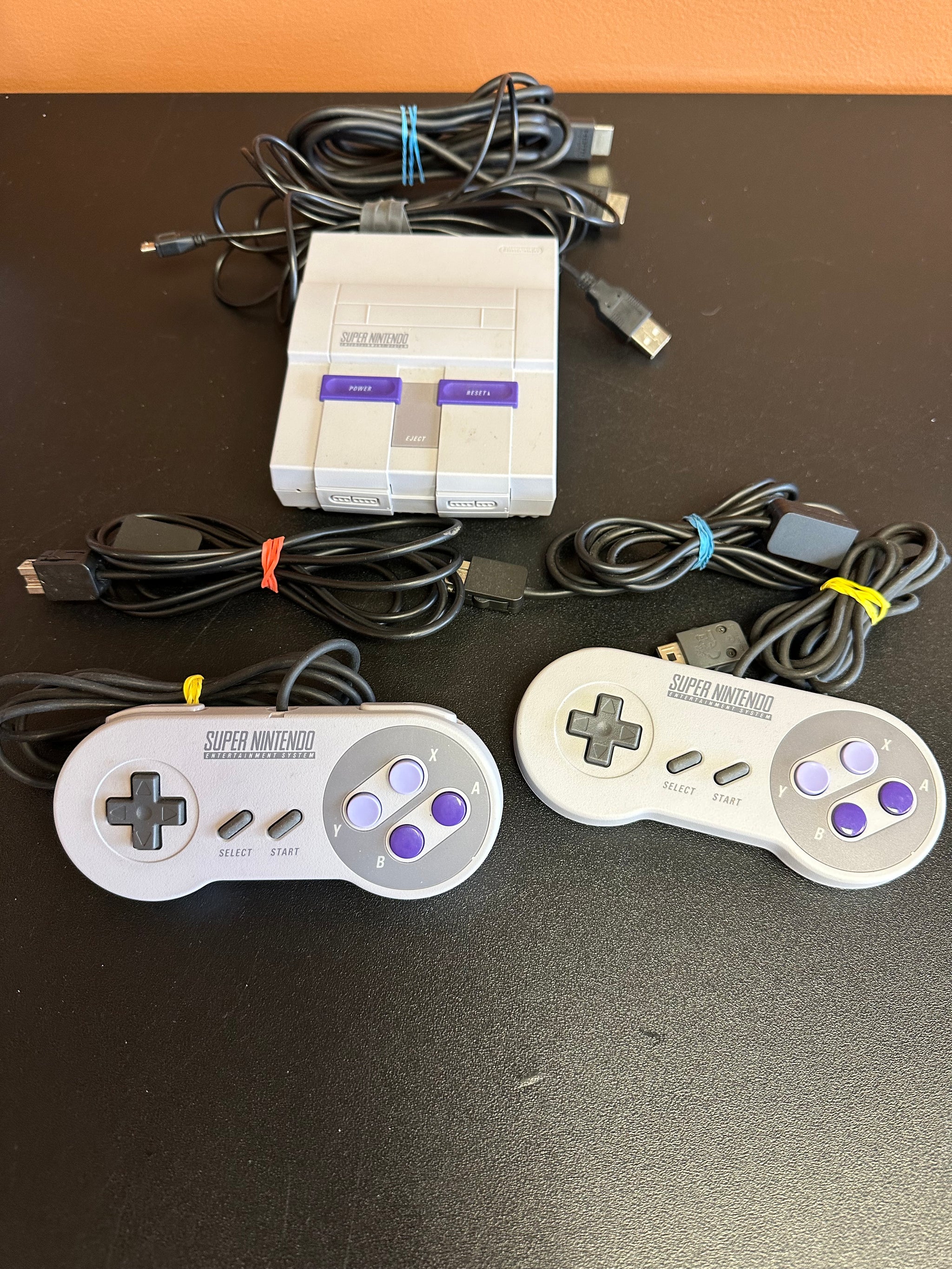 Super Nintendo Super Nes control Deck outlet 1 controller