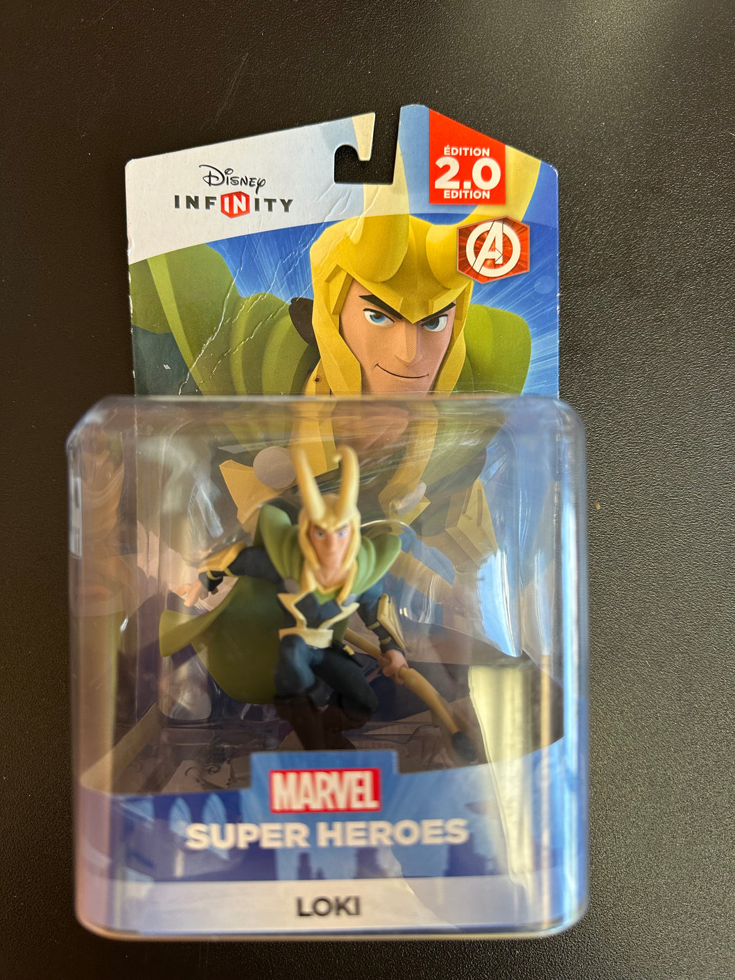 Disney Infinity Marvel Super Heroes Loki Package Damage