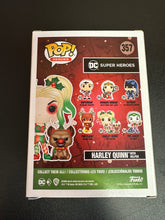 Load image into Gallery viewer, FUNKO POP DC HEROES HOLIDAY HARLEY QUINN WITH HELPER 357
