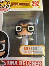 Load image into Gallery viewer, FUNKO POP BOB’S BURGERS TINA BELCHER BOX LUNCH 292 BOX DAMAGE
