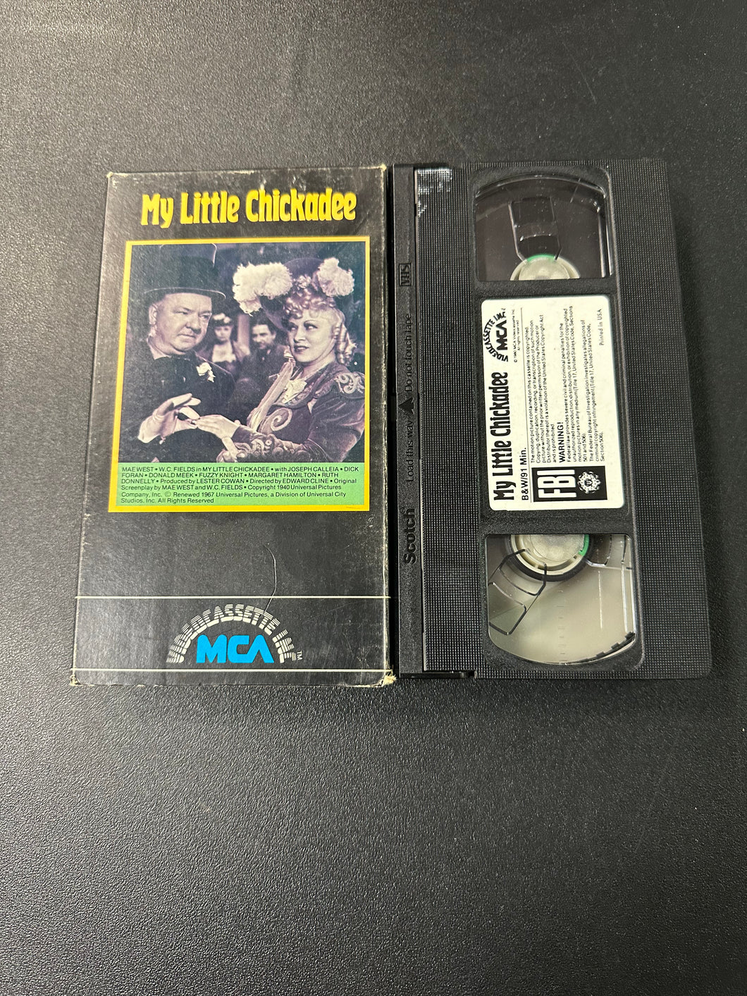 My Little Chickadee PREOWNED VHS
