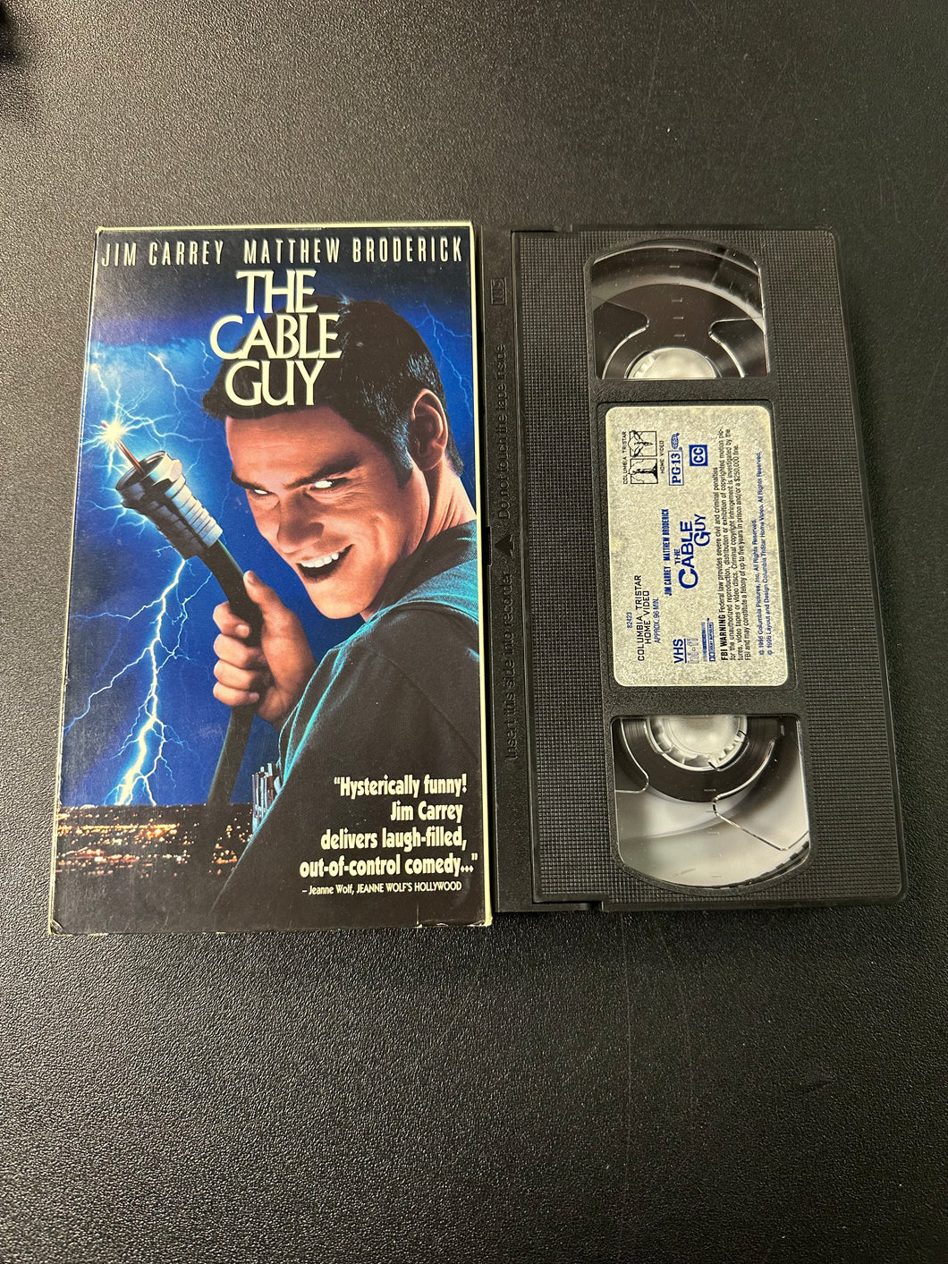 The Cable Guy Jim Carrey PREOWNED VHS