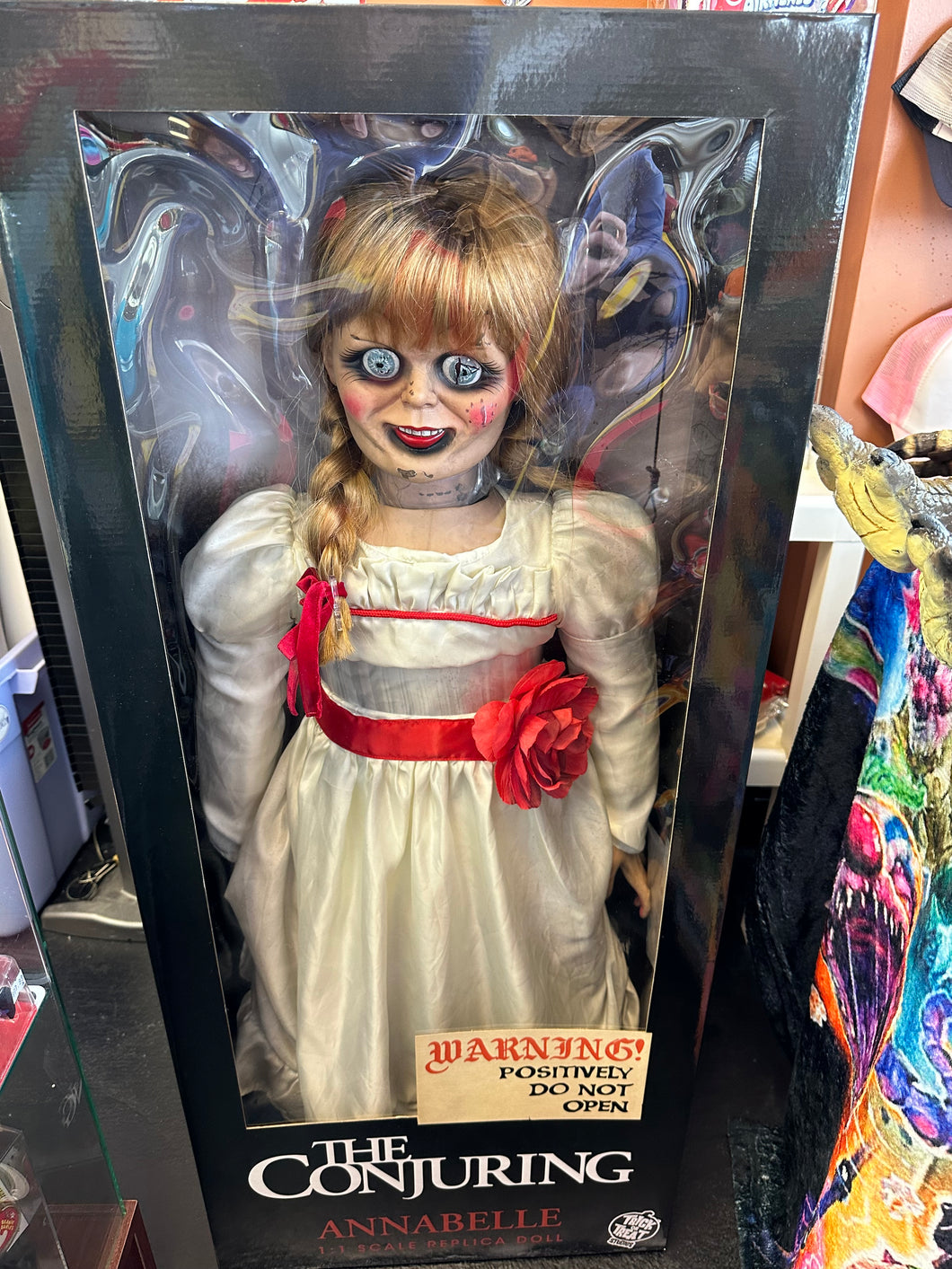 THE CONJURING ANNABELLE 1:1 REPLICA SCALE DOLL