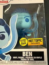 Load image into Gallery viewer, FUNKO POP TELEVISION THE UMBRELLA ACADEMY GITD HOT TOPIC BEN 933
