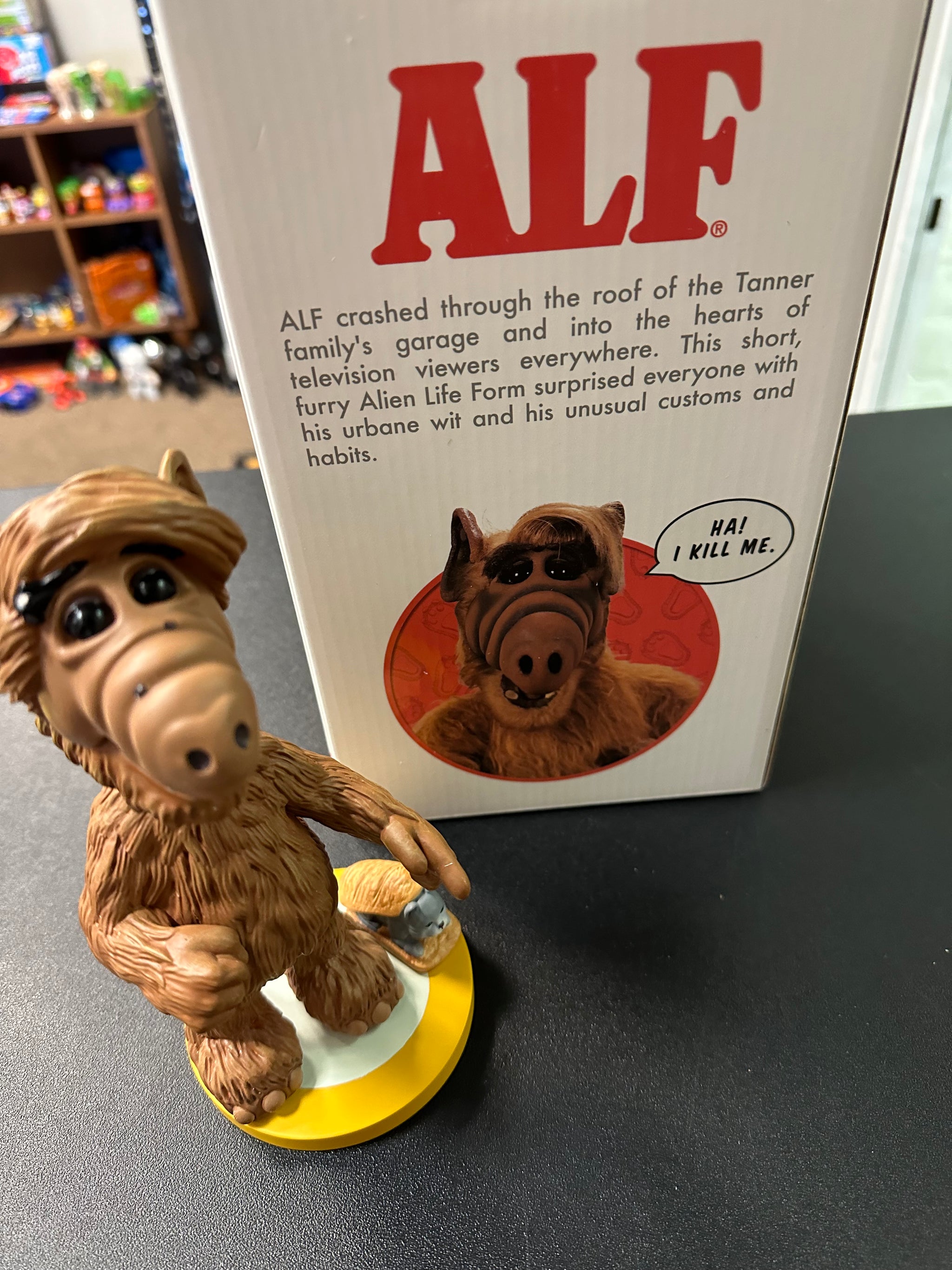 ALF‼️ NECA HEAD KNOCKERS ALF (ALIEN LIFE FORM) BOBBLEHEAD