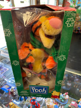 Load image into Gallery viewer, Telco Winnie the Pooh Tigger Animated Christmas Display Figure Working
