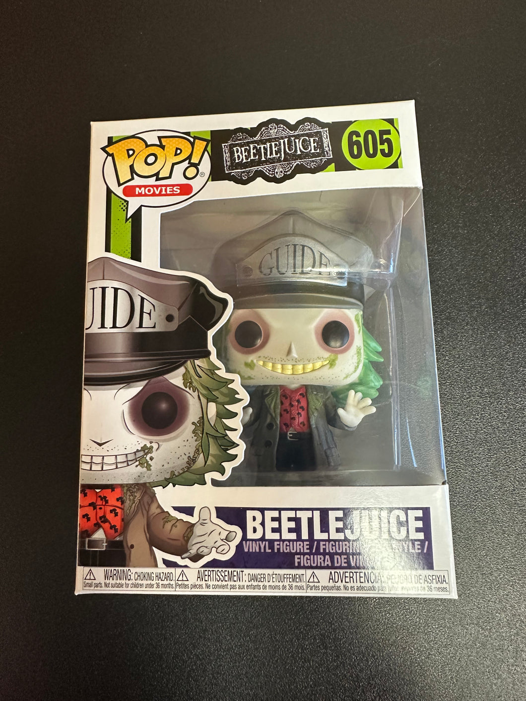 FUNKO POP BEETLEJUICE TOUR GUIDE 605