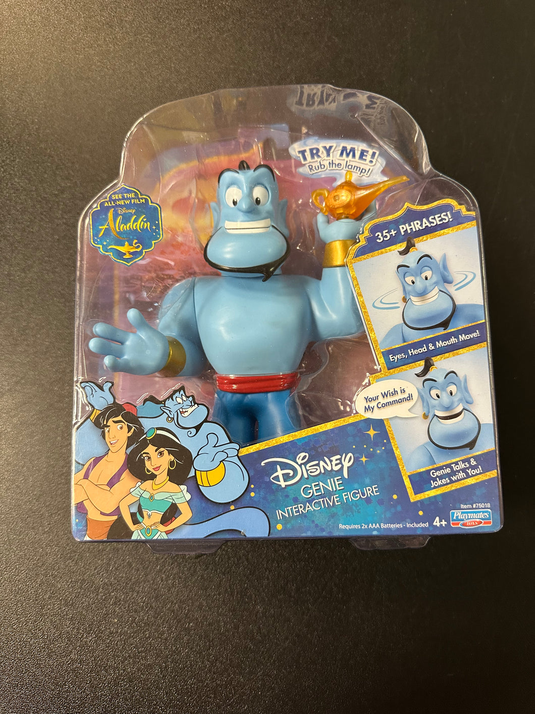 Playmates Disney Aladdin Genie Non Working