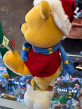 Load image into Gallery viewer, Telco Winnie the Pooh Animated Christmas Display Figure NONWORKING
