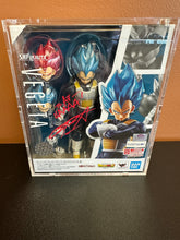 Load image into Gallery viewer, S.H.Figuarts DRAGONBALL SUPER SAIYAN GOD SS VEGETA SIGNED Christopher Sabat NO COA
