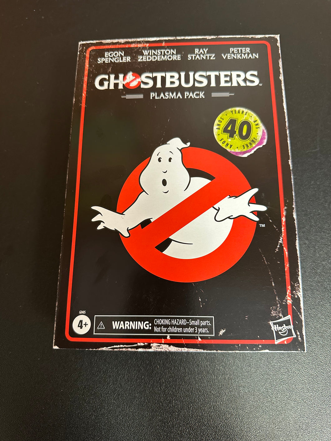 Hasbro Ghostbusters Plasma Pack 40th Anniversary O-Ring 4 Pack Figures