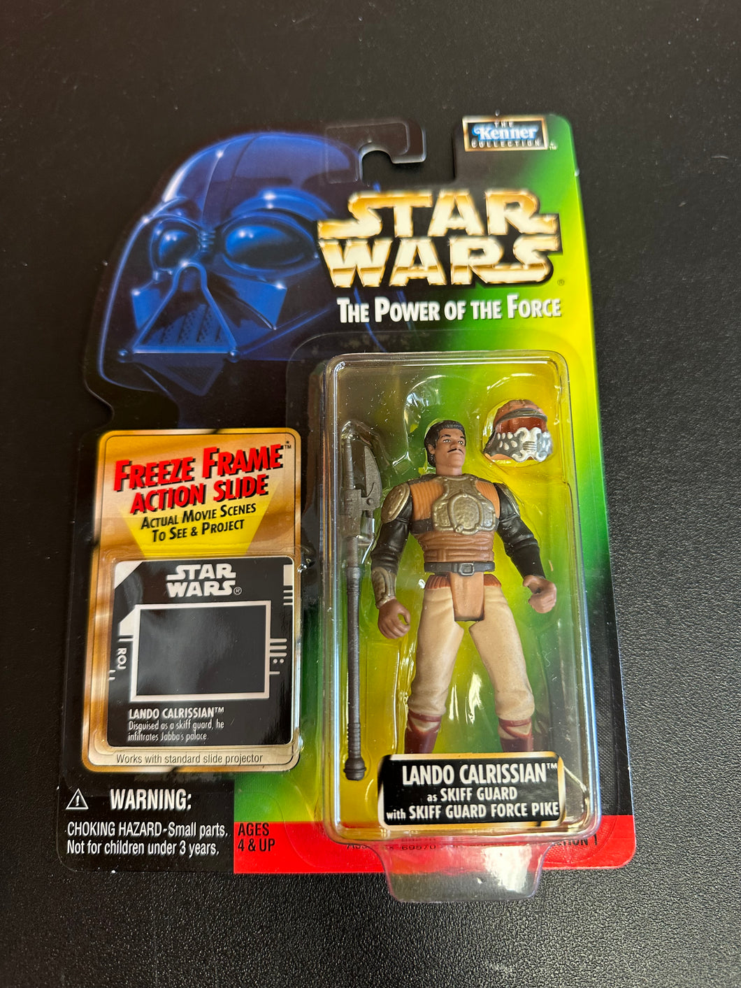 KENNER STAR WARS POWER OF THE FORCE FREEZE FRAME LANDO CALRISSIAN SKIFF GUARD COLLECTION 1