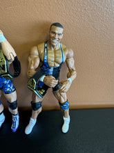 Load image into Gallery viewer, WWE Chad Gable &amp; Jason Jordan Then Now Forever NXT Loose Figures
