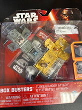 Load image into Gallery viewer, Star Wars Box Busters Tusken Raider Attack &amp; The Battle of Yavin Package Damage
