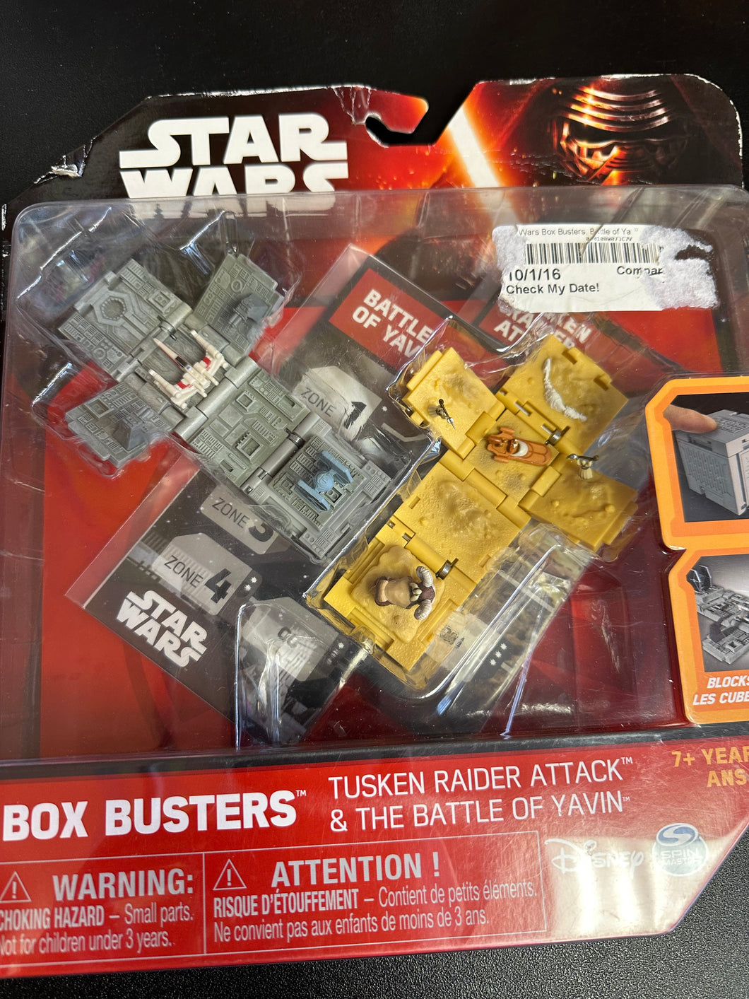 Star Wars Box Busters Tusken Raider Attack & The Battle of Yavin Package Damage