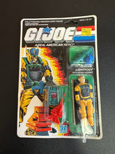 Load image into Gallery viewer, Hasbro G.I. Joe 1987 Lightfoot Explosives Expert on Card Not Mint
