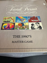 Load image into Gallery viewer, Parker Brothers Trivial Pursuit The 1980’s Master Board Game Preowned Complete
