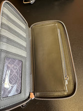 Load image into Gallery viewer, MARVEL WINTER SOLIDER LOUNGEFLY MINI BACKPACK &amp; WALLET PREOWNED
