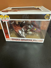 Load image into Gallery viewer, FUNKO POP RIDES GOT HOUSE OF THE DRAGON RHAENYS TARGARYEN WITH MELEYS 124
