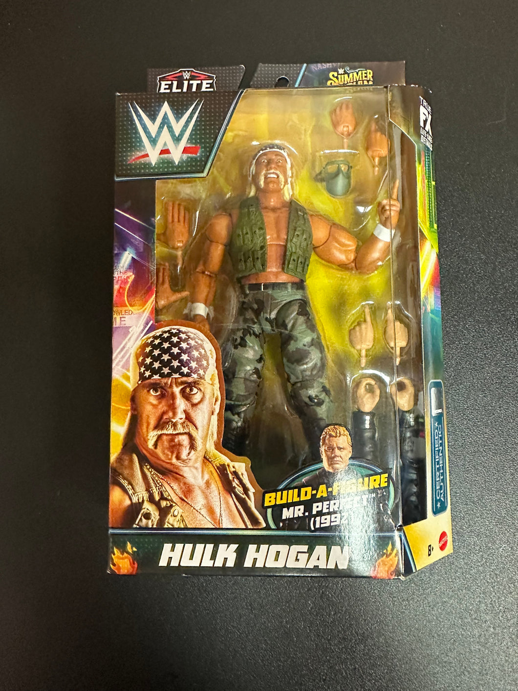 Mattel WWE Elite Summerslam Hulk Hogan Action Figure
