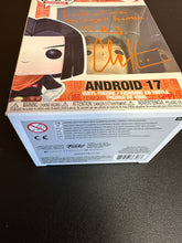 Load image into Gallery viewer, FUNKO POP SIGNED BY CHUCK HUBER DRAGONBALL Z 529 ANROID 17 NO COA
