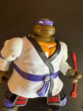 Load image into Gallery viewer, PLAYMATES 1993 TMNT NIGHT NINJA DON LOOSE PREOWNED FIGURE
