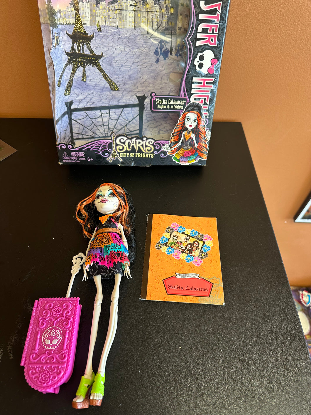 Monster High Scaris City of Frights Skelita Calaveras Preowned Doll