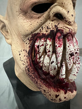 Load image into Gallery viewer, CUSTOM Rubies Deluxe Adult Mortal Kombat Baraka Latex Mask BLOODY
