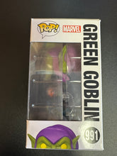 Load image into Gallery viewer, FUNKO POP MARVEL MECHSTRIKE MONSTER HUNTERS GREEN GOBLIN 991 BOX DAMAGE
