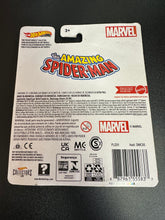 Load image into Gallery viewer, HOT WHEELS PREMIUM MARVEL THE AMAZING SPIDER-MAN SPIDER-MOBILE CARD DAMAGE
